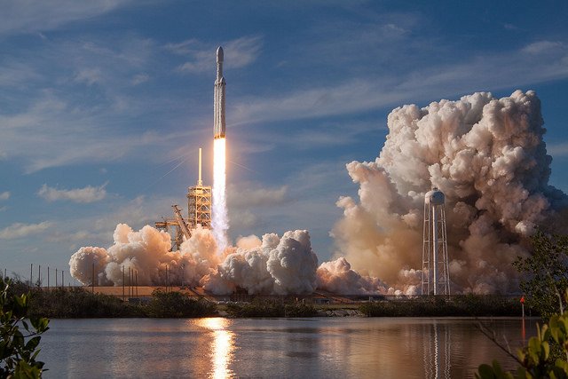 Falcon Heavy Demo Mission FOTO: SpaceX