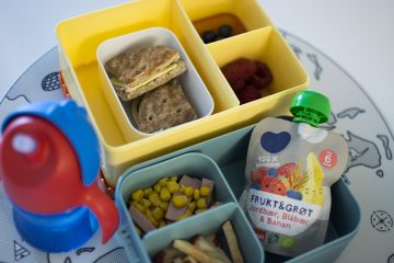 To varierte og innholdsrik matbokser til barnehagdagen. FOTO: Alltidfredag.no