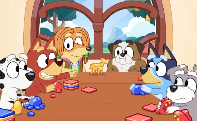 Hvilke hunderaser er vennene til Bluey? FOTO: Disney Plus Press